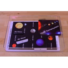 Sliding and revealing game deposits - our solar system