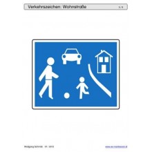 Schiebe- und Aufdeckspieleinlagen - Verkehrszeichen