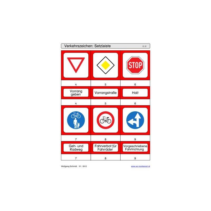 Sliding and turn-up game deposits - traffic signs