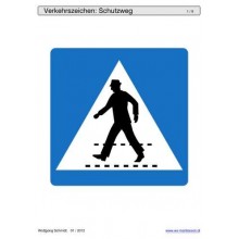 Sliding and turn-up game deposits - traffic signs