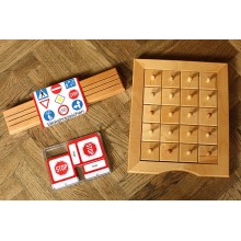 Schiebe- und Aufdeckspieleinlagen - Verkehrszeichen