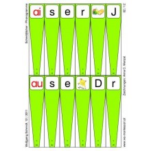 Writing compartments - phonograms