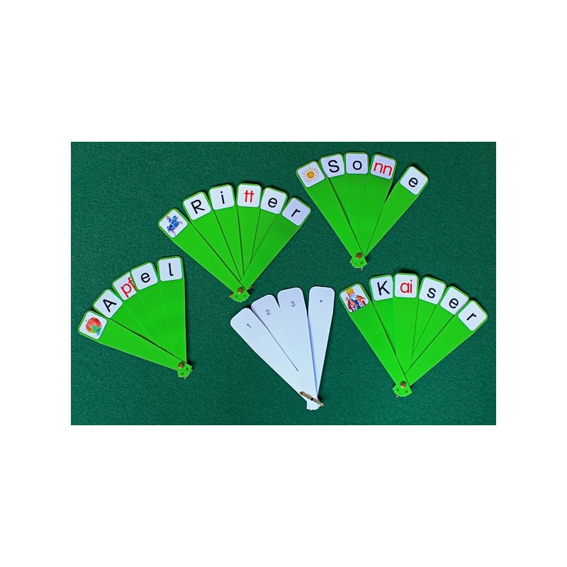 Writing compartments - phonograms