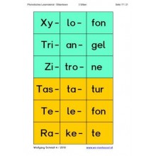 Silbenlesen neu, lautgetreues Lesematerial