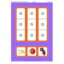 New syllable reading, sound reading material