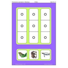 New syllable reading, sound reading material