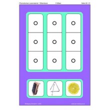 New syllable reading, sound reading material