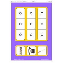 New syllable reading, sound reading material