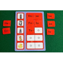 New syllable reading, sound reading material