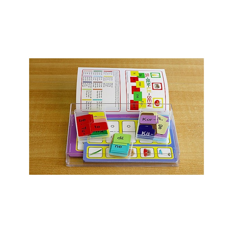 New syllable reading, sound reading material