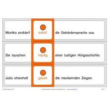 Temporaladverbien, Adj. blau