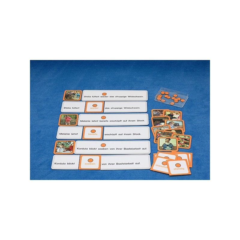 Temporal adverbs, adj. Blue