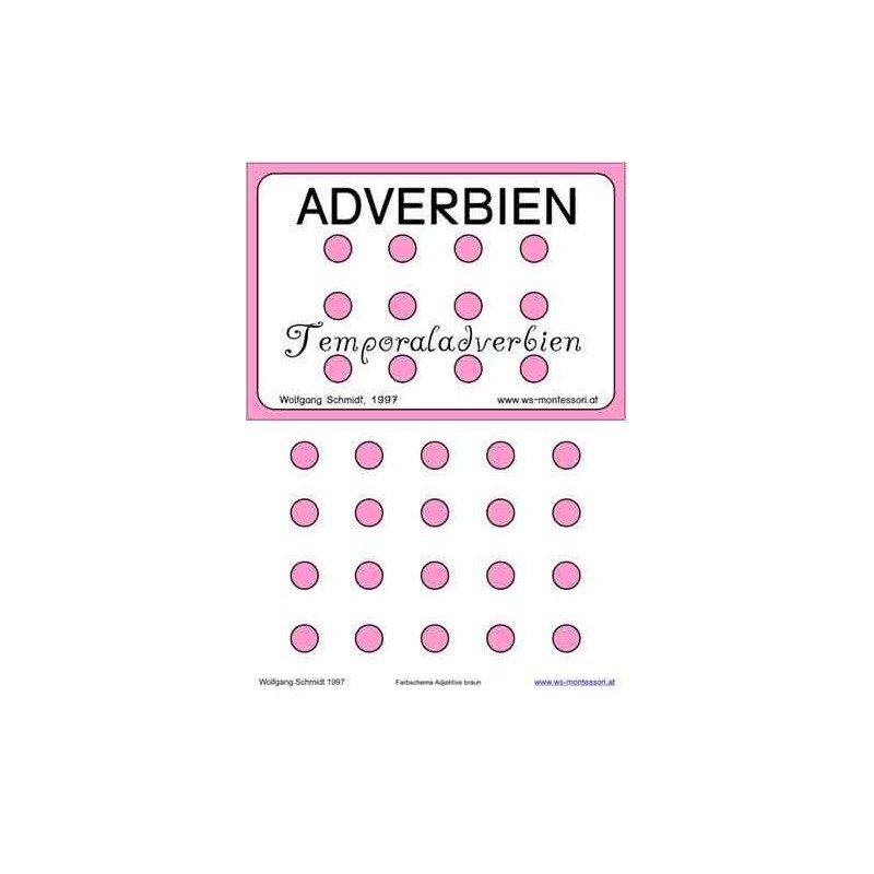 Temporaladverbien, Adj. braun