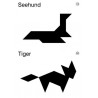 Tiere - Tangram