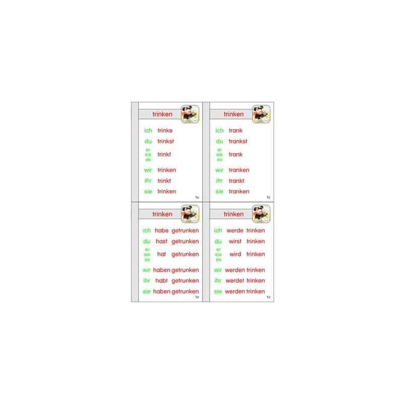 Verb family tree, adj. Brown