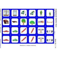 Comparative adjectives blue (This item is available in english)