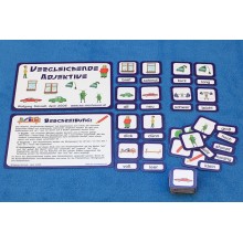 Comparative adjectives blue (This item is available in english)