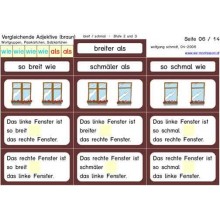 Comparative adjectives brown