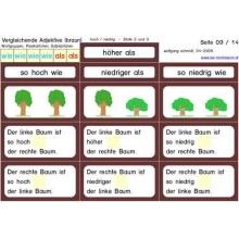 Comparative adjectives brown