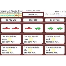 Comparative adjectives brown