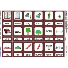 Comparative adjectives brown