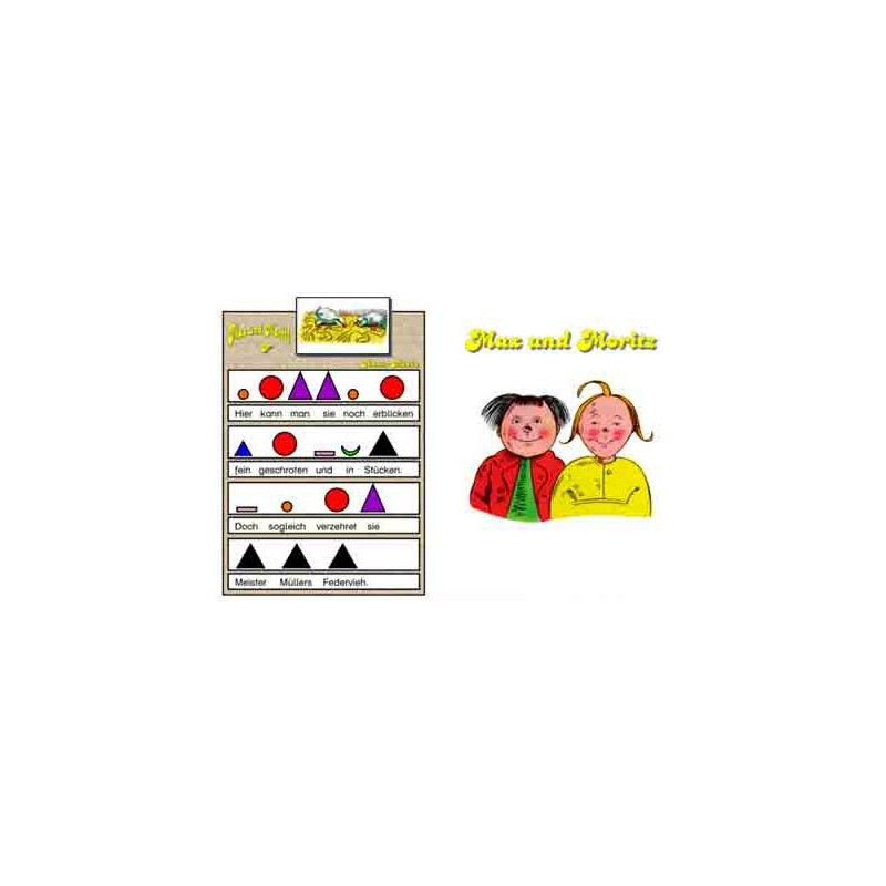 Wortartengeschichte: Max & Moritz, Adj. blau